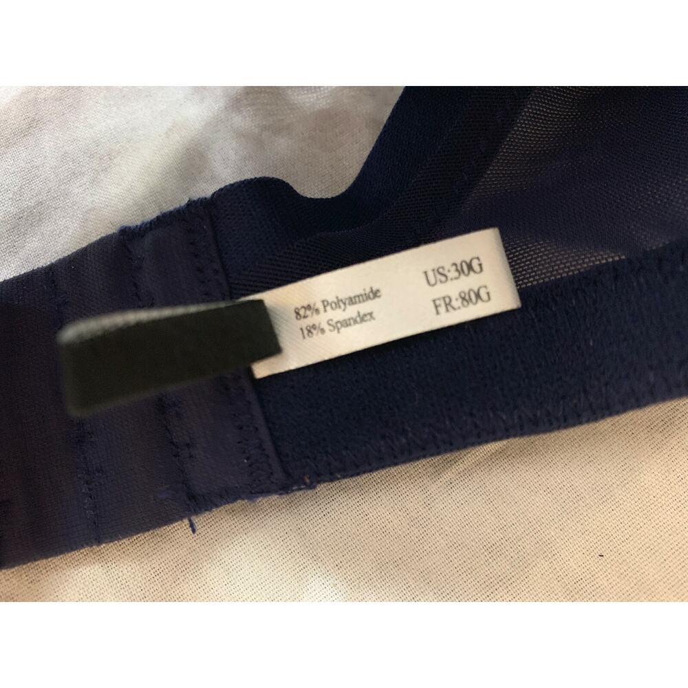๐๐๐ ADDICTION NOUVELLE WOMENS UNDERWIRE BRA SIZE 30G ๐๐๐ - Picture 2 of 3